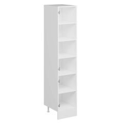 Alvinka Mutfak Modül Duz 45-H222Cm Boy Dolabı Beyaz Antrasit
