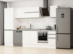 Alvinka 300X210 Cm High Gloss Mutfak Dolabı Mb-E80B60S40-2