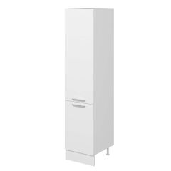 Alvinka Mutfak Modül Duz 50-H222Cm Boy Dolabı Beyaz Beyaz
