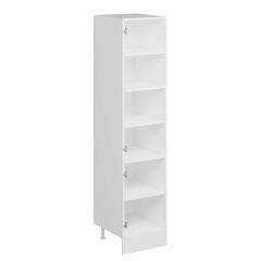 Alvinka Mutfak Modül Duz 50-H222Cm Boy Dolabı Beyaz Beyaz