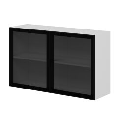 Alvinka Mutfak Modül Üst 2Dk1R 100-H72Cm Dolap Cam Mdf