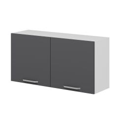 Alvinka Mutfak Modül Üst 2Dk1R 100-H60Cm Dolap Antrasit - Suntalam