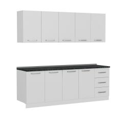 Minar 225 Cm Mutfak Dolabı Beyaz 225-B2