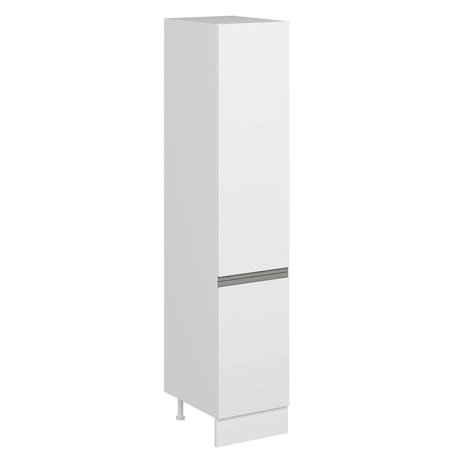 Alvinka Mutfak Modül Hg_J 45-H222Cm Boy Dolabı Beyaz Beyaz Suntalam