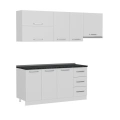 Minar 225 Cm Mutfak Dolabı Beyaz 225-B4