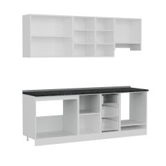 Minar 225 Cm Mutfak Dolabı Beyaz 225-B5