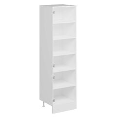 Alvinka Mutfak Modül Duz 60-H222Cm Boy Dolabı Beyaz Dore