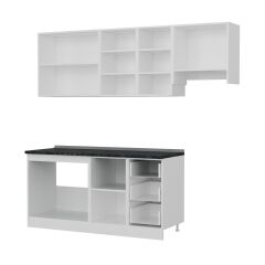 Minar 225 Cm Mutfak Dolabı Beyaz 225-B7