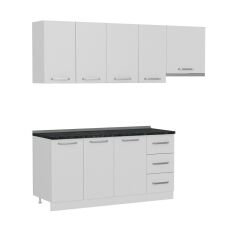 Minar 225 Cm Mutfak Dolabı Beyaz 225-B7