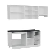 Minar 225 Cm Mutfak Dolabı Beyaz 225-B7