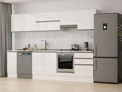 Alvinka 310X210 Cm High Gloss Mutfak Dolabı M-E90S40S60-1