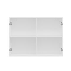 Alvinka Mutfak Modül Üst 2Dk1R 100-H72Cm Dolap Beyaz - Mdf