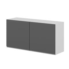 Alvinka Mutfak Modül J Kulp Üst 2Dk1R 100-H60Cm Dolap Antrasit - Mdf