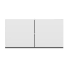 Alvinka Mutfak Modül J Kulp Üst 2Dk1R 100-H60Cm Dolap Beyaz - Mdf