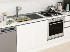 Alvinka 310X210 Cm High Gloss Mutfak Dolabı M-E90S60S40-3 High Gloss | Beyaz - Suntalam