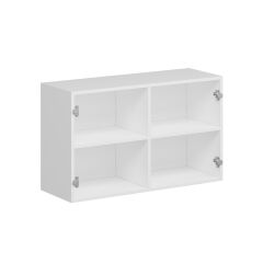 Alvinka Mutfak Modül Mbr_C Üst 2Dk1R 100-H60Cm Dolap Antrasit - Mdf