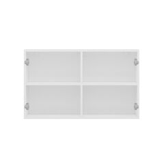 Alvinka Mutfak Modül Mbr_C Üst 2Dk1R 100-H60Cm Dolap Antrasit - Mdf