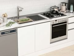 Alvinka 315X210 Cm High Gloss Mutfak Dolabı M-E90S60S45-1 High Gloss | Beyaz - Mdf