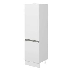 Alvinka Mutfak Modül Hg_J 60-H210Cm Boy Dolabı Beyaz Beyaz Mdf