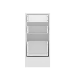 Alvinka Mutfak Modül Mbr_A Alt 3Ç1B2K Nray 40Cm Dolap Beyaz Antrasit Mdf