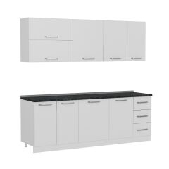 Minar 230 Cm Mutfak Dolabı Beyaz 230-B2