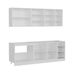 Minar 230 Cm Mutfak Dolabı Beyaz 230-B2