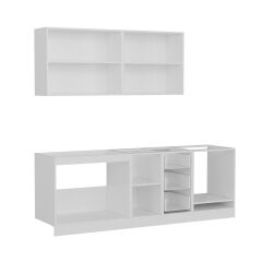 Minar 230 Cm Mutfak Dolabı Beyaz 230-B3