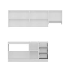 Minar 230 Cm Mutfak Dolabı Beyaz 230-B4