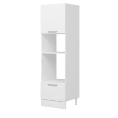 Alvinka Mutfak Modül 60-H210Cm Boy Ankastre Dolabı Beyaz - Suntalam