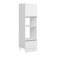 Alvinka Mutfak Modül J Kulp 60-H210Cm Boy Ankastre Dolabı Beyaz - Mdf