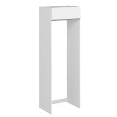 Alvinka Mutfak Modül Hg_J 80-H240Cm Buz Dolabı Beyaz Beyaz Suntalam