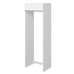 Alvinka Mutfak Modül Hg_J 80-H240Cm Buz Dolabı Beyaz Beyaz Suntalam