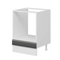 Alvinka Mutfak Modül Hg_J Alt 1K 60Cm Ank Dolap Beyaz Antrasit Mdf