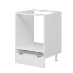 Alvinka Mutfak Modül Hg_J Alt 1K 60Cm Ank Dolap Beyaz Antrasit Mdf