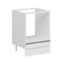 Alvinka Mutfak Modül Hg_J Alt 1K 60Cm Ank Dolap Beyaz Beyaz Suntalam