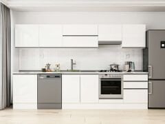 Alvinka 330X210 Cm High Gloss Mutfak Dolabı M-E90S60S60-1