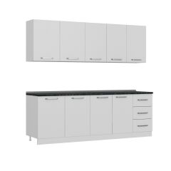 Minar 235 Cm Mutfak Dolabı Beyaz 235-B1