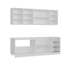 Minar 235 Cm Mutfak Dolabı Beyaz 235-B1