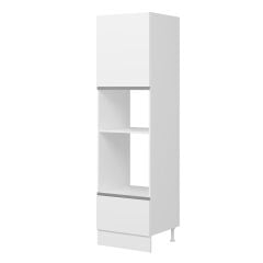 Alvinka Mutfak Modül J Kulp 60-H222Cm Boy Ankastre Dolabı Beyaz - Mdf