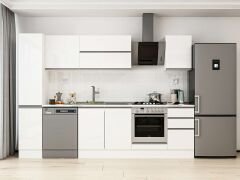 Alvinka 295X210 Cm High Gloss Mutfak Dolabı Mb-E90B40S45-2