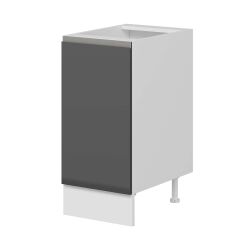 Alvinka Mutfak Modül Hg_J Alt 1K1R 40Cm Dolap Beyaz Antrasit Mdf