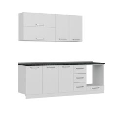 Minar 235 Cm Mutfak Dolabı Beyaz 235-B6