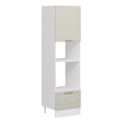 Alvinka Mutfak Modül Mbr_C 60-H222Cm Boy Ankastre Dolabı Kumtaşı - Suntalam