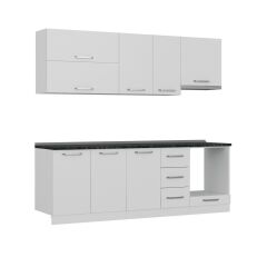 Minar 235 Cm Mutfak Dolabı Beyaz 235-B8