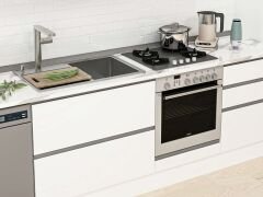 Alvinka 380X240 Cm High Gloss Mutfak Dolabı Mb-E80S40S60-3 High Gloss | Beyaz - Suntalam