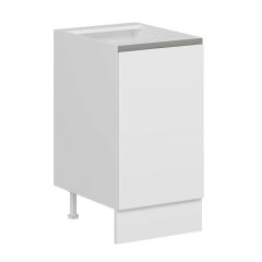 Alvinka Mutfak Modül Hg_J Alt 1K1R 45Cm Dolap Beyaz Beyaz Suntalam