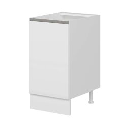 Alvinka Mutfak Modül Hg_J Alt 1K1R 45Cm Dolap Beyaz Beyaz Mdf