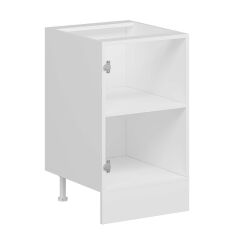 Alvinka Mutfak Modül Hg_J Alt 1K1R 50Cm Dolap Beyaz Antrasit Mdf