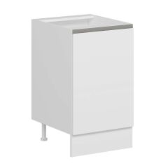 Alvinka Mutfak Modül Hg_J Alt 1K1R 50Cm Dolap Beyaz Beyaz Suntalam