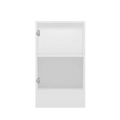 Alvinka Mutfak Modül Hg_J Alt 1K1R 50Cm Dolap Beyaz Beyaz Mdf